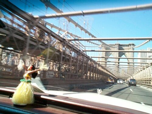 Brooklyn Bridge, seen from my caddy